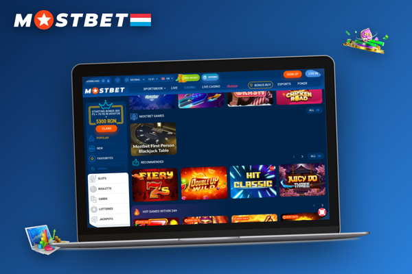Mosaïque de jeux Mostbet Casino online issus de plusieurs studios de renom