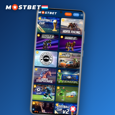 Application mobile Mostbet affichant des paris sportifs en direct avec cotes actualisées