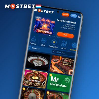 Logo Pragmatic Play sur Mostbet Casino, fournisseur de slots à haute volatilité