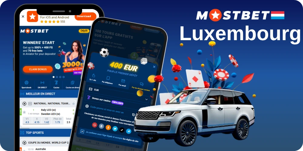 Mostbet pour le Luxembourg